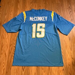 Ladd McConkey Los Angeles Chargers NFL Stitched Powder Blue Men’s Jersey L